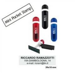 Colop Mini-Pocket Stamp Azul